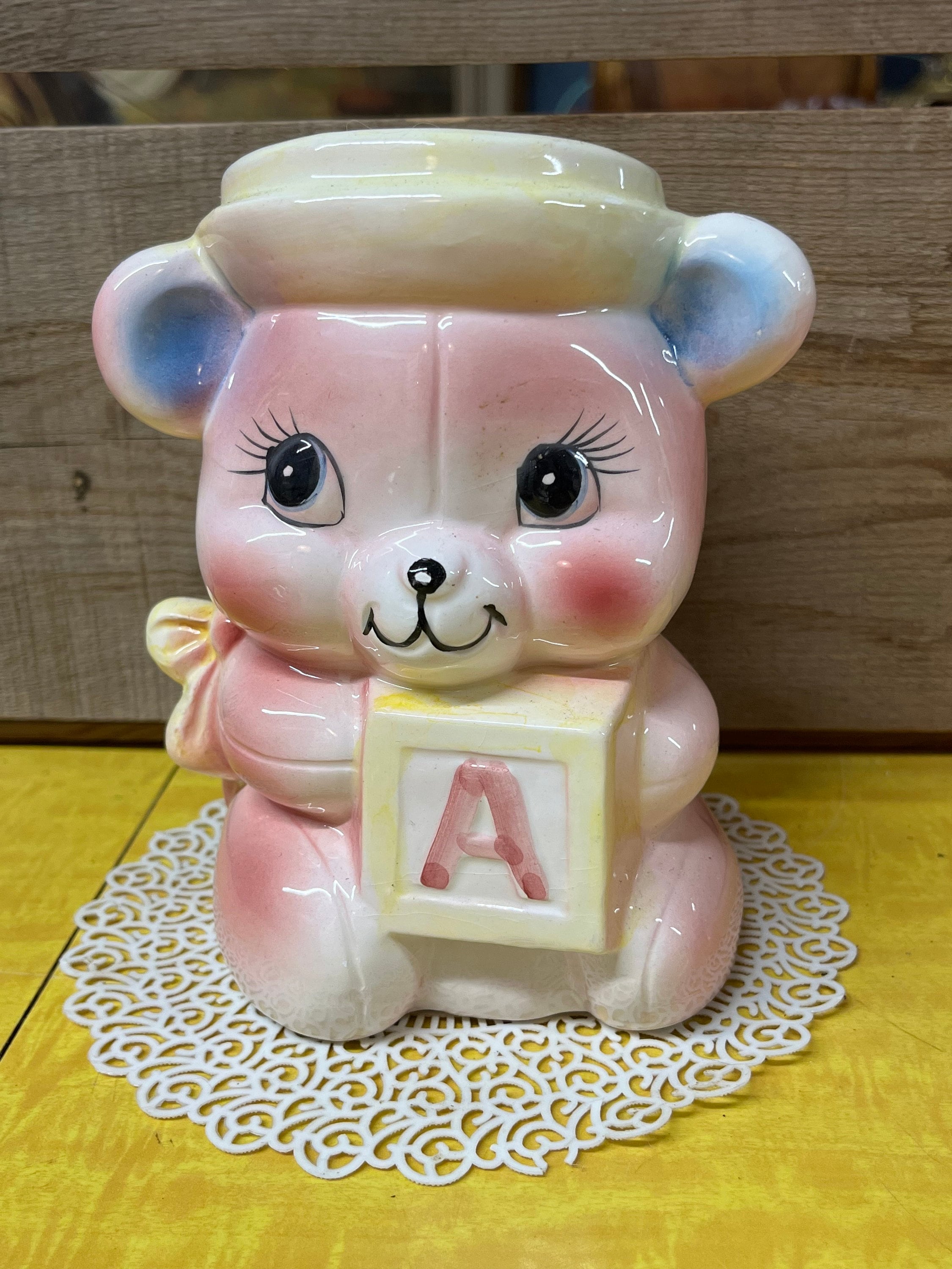 ヴィンテージ Relpo レルポ ベビープランター MADE IN JAPAN Relpo Bear Planter - Etsy