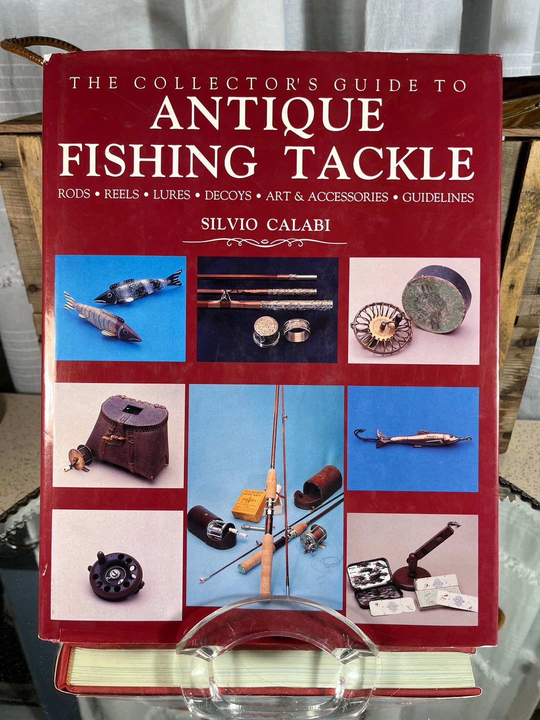 洋書　antique fishing tackle アンティーク釣り具　Silvio calabi シルヴィオ・カラヴィ　釣り　資料　コレクター　オールドタックル Amazon | Collector's Guide to Antique Fishing Tackle