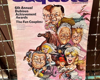 Esquire Vintage Magazine Edición de enero de 1967 La revista para hombres