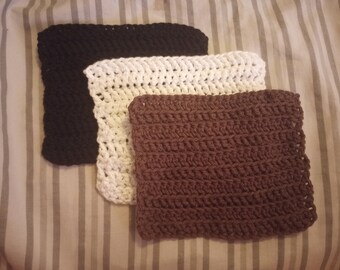 Crochet Cotton Washcloths