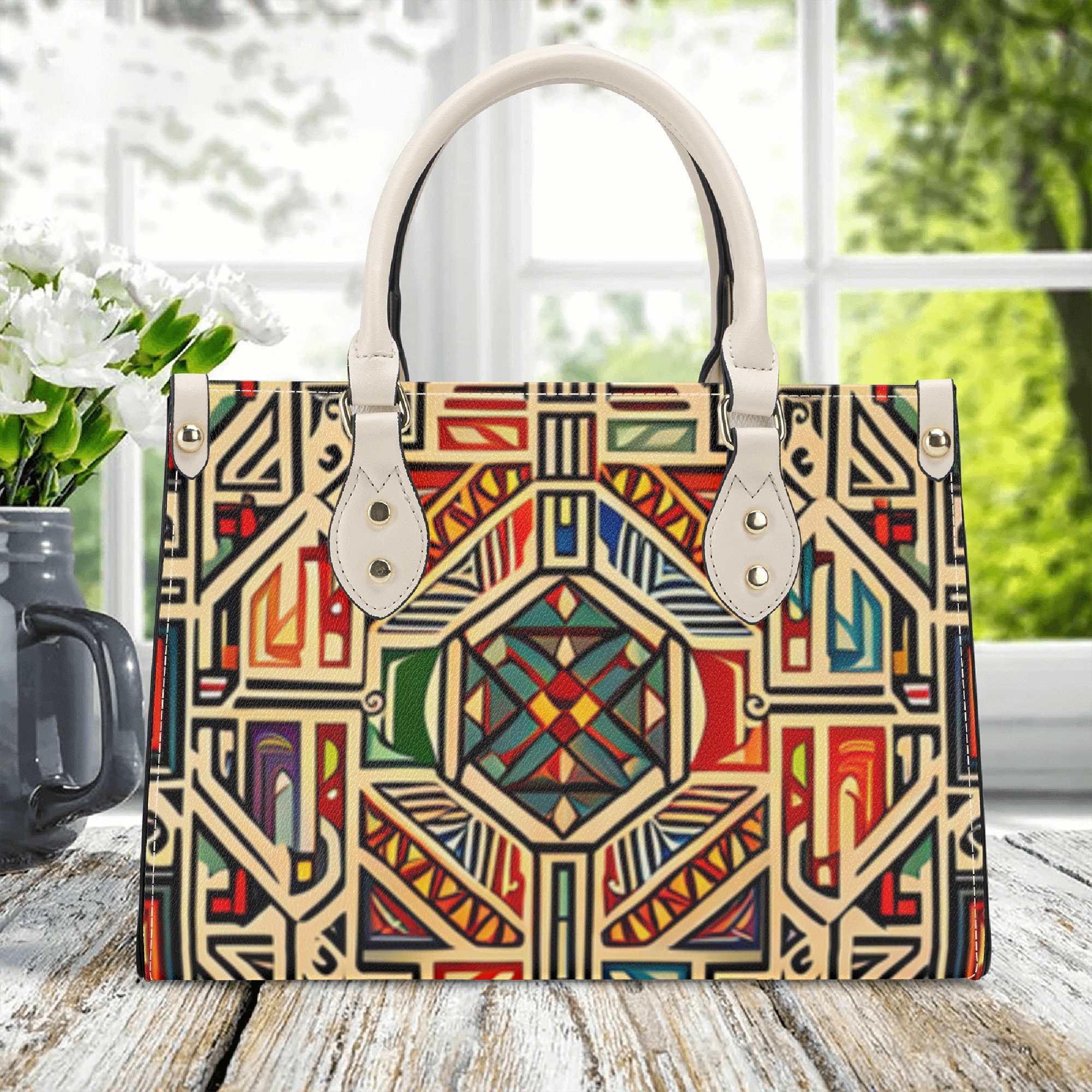 Discover Retro Boho Motif Gothique Sac En Cuir