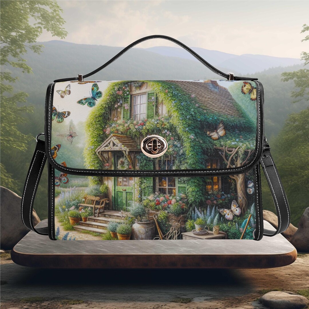 Messenger's PU Leather Satchel