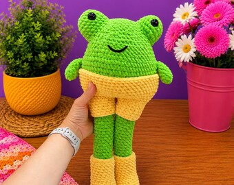 Langbeiniger Frosch