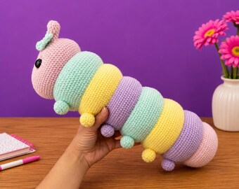 Bunte Raupe