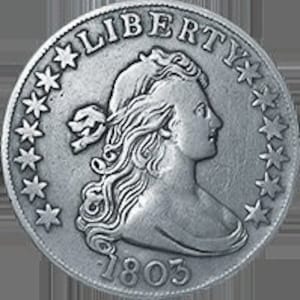 super rare 1803 Dollar 90% Silver Hand Made Souvenir Dollar Commemorative Coin Restrike over 25g non magnetic