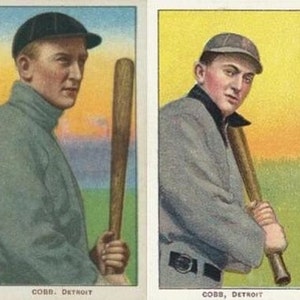 4 card Ty Cobb rookie reprint mint 4 card lot