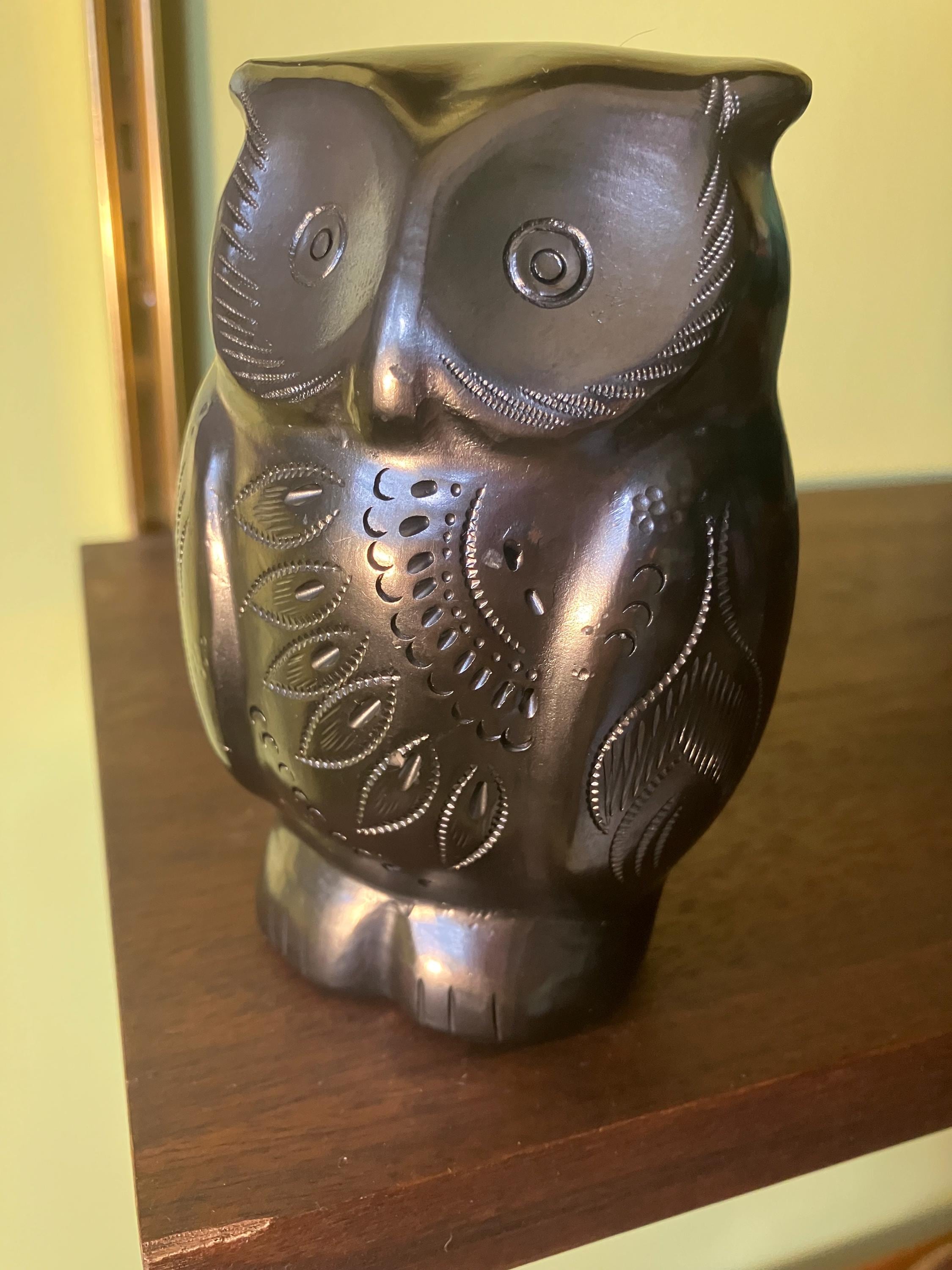 Vintage Dona Rosa Pottery Owl unsigned