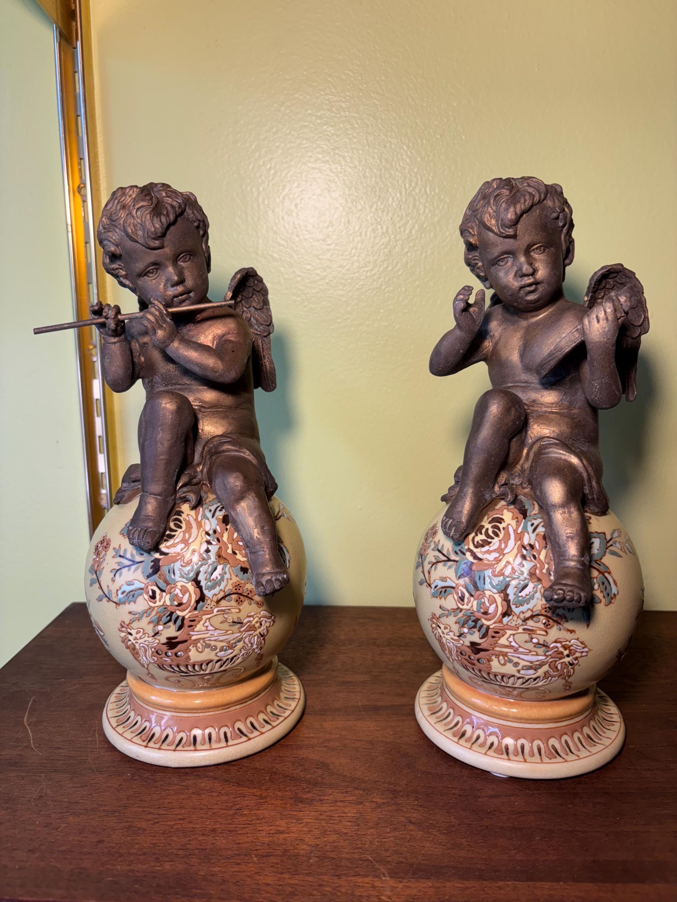 Vintage Sitting Angel - Etsy