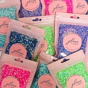 Jelly Rhinestones | AB Rhinestone | 3MM-SS12 | 4MM-SS16 |5MM-SS20 | Non-Hotfix flatback Resin | Tumbler Rhinestones | Nail Art Rhinestones