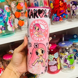 Karol G 20oz Tumbler | Mañana Sera Mas Bonito 20oz Tumbler | Sublimation Tumbler | 20oz Tumbler | Karol G Cup