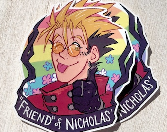 Friend of Nicholas Sticker