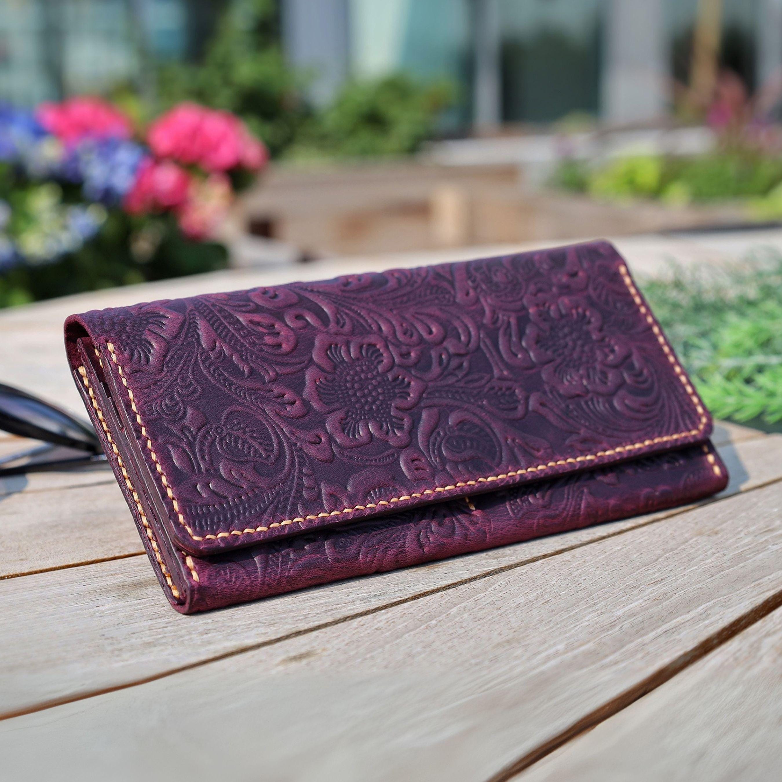 小物 PorterClassic HAND CARVED LEATHER WALLET Libertaz Custom Handmade Leather Wallet Collection