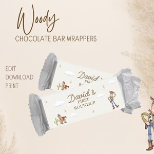 Woody - Chocolate Bar Wrappers