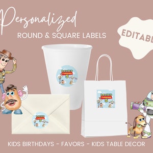 Toy Story - Mini Labels