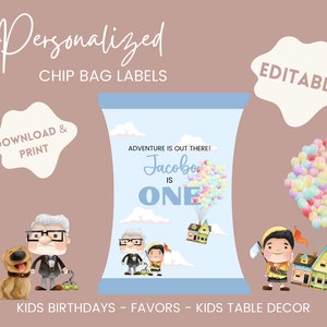 UP - Chip Bag Labels