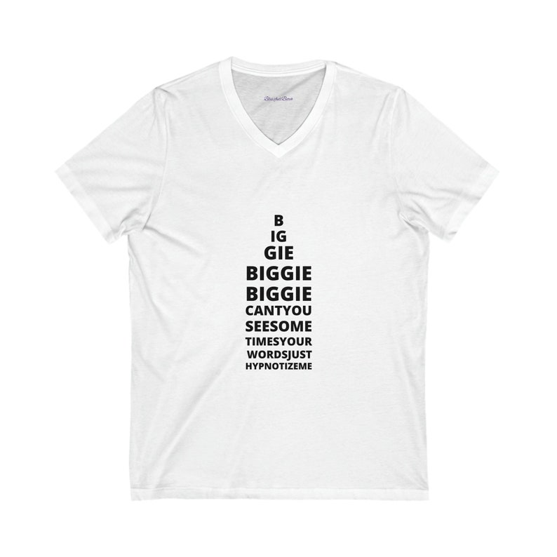 Biggie Biggie Biggie Cant You See Unisex Jersey Short Sleeve Etsy