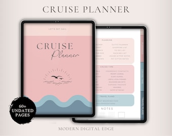 Digital cruise planner, travel planner, vacation scheduler, itinerary organizer, activity planner, port planner, excursions planner, trip