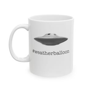 UFO, coffee mug, coffee lover gift, novelty, scifi, alien, fun coffee mug