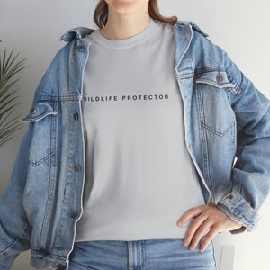 Umwelt-Shirt, Wildtier-Beschützer-Eis-Grau-T-Shirt, Natur-Liebhaber-Geschenk, Save the Earth Tshirt, Klimawandel, Aktivist, Ökologie-Shirt
