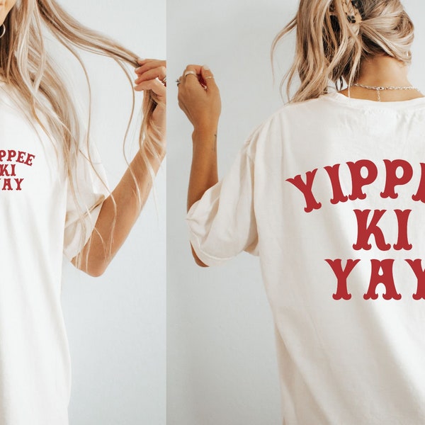 Yippee Ki Yay Shirt, Western Tee, Western Outfits, Cowgirl Outfits, Rodeo T shirt, Country Music Shirt, Trendy Western Gift For Country Girl