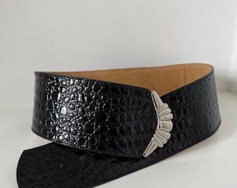 Vintage Chinese Laundry Y2K Distressed Leather Belt L- XL Chinese Laundry | Accessories | Chinese Laundry Belt | Poshmark main image 2