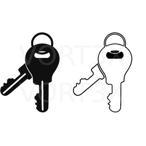 House Keys SVG Vector Cut File for Cricut, Commercial Use, Silhouette, Svg, Png, Dxf, Pdf, Psd, Stencil Decal Vinyl Symbol