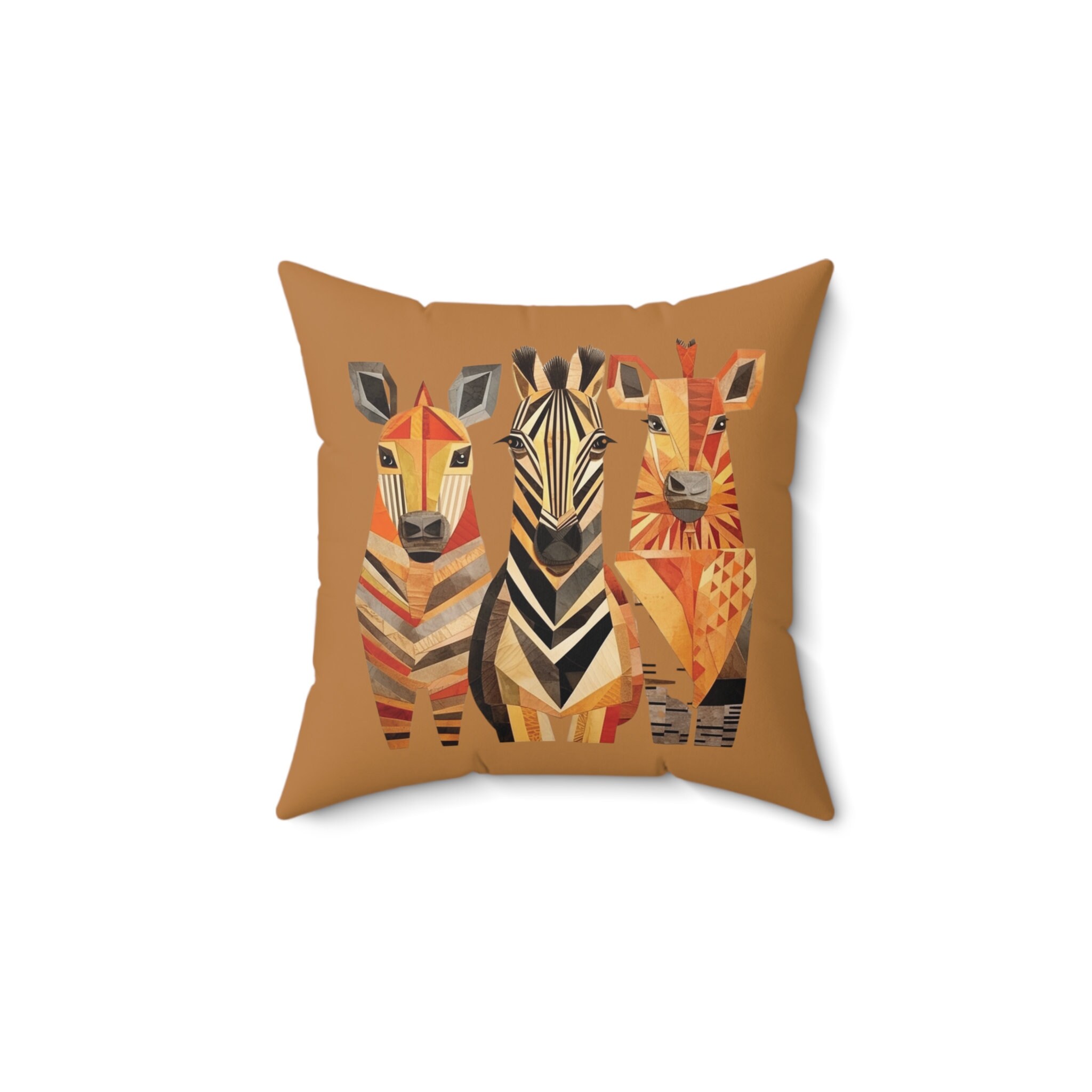 Safari Throw Pillow Ethnic Couch Pillow African Decor Pillow Boho Throw