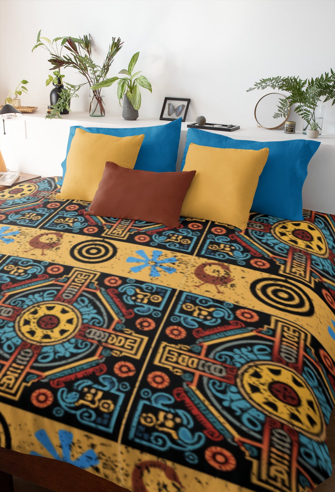 African Design Duvet Cover Comforter Twin Queen King Bedding Set