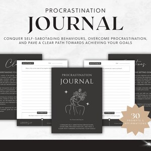 Digital Journal | Journal with Prompts | Journal Prompts | Transformative Journal | Personal Development | Mindset