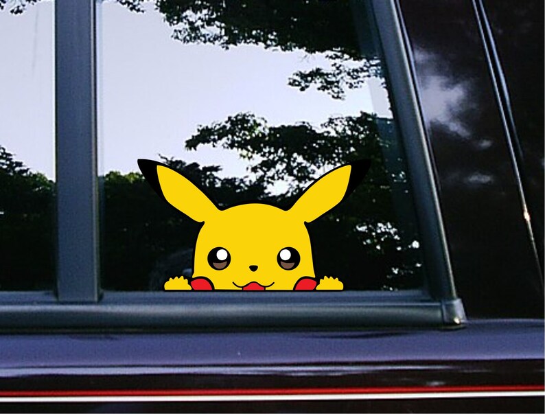 WATERPROOF] Surprised Pikachu Pokemon Meme Vinyl Sticker Decal - San José Made - Foto 10
