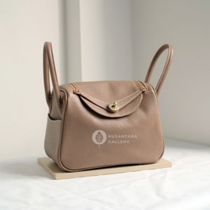 Nusantara Olive Rindsleder Handtasche, Echtleder Tasche, Damen Schultertasche, tägliche Schultertasche, Ledertaschen
