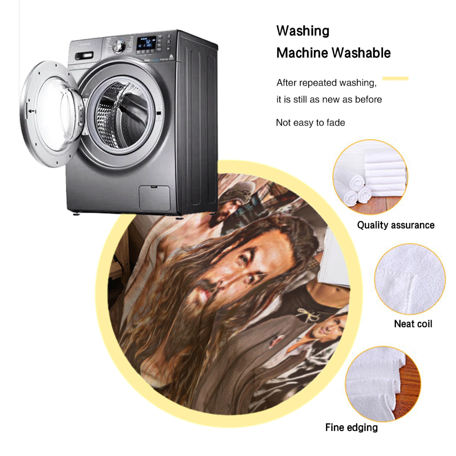 Jason Momoa Blanket Jason Momoa Blanket Multiple Sizes Actor Etsy