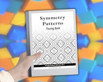 Cahier d'exercices de traçage de motifs symétriques reMarkable 2 : 40 pages géométriques (téléchargement PDF avec liens hypertextes)