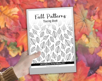 Libro de calco con motivos otoñales para reMarkable Paper Pro: Actividad artística de otoño (Descarga en PDF con hipervínculos)