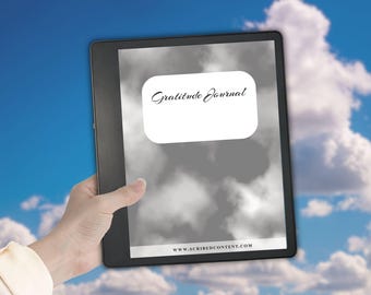 Kindle Scribe Gratitude Journal: Daily Prompts, Mindfulness (PDF Download)