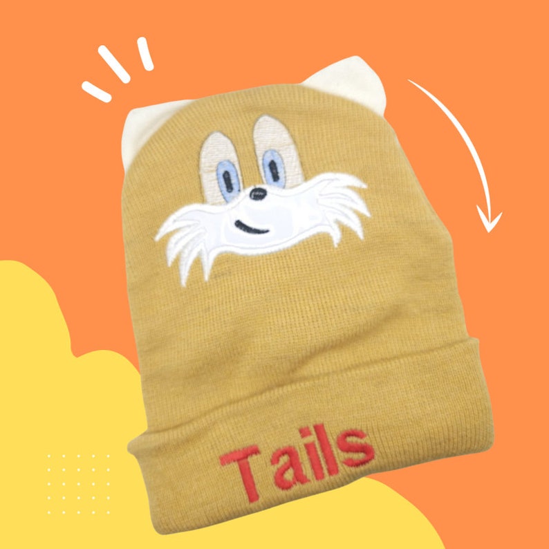Gorros Para Niños De Sonic (sonic, Ami, Knuckles, Shadow, Tails) - Etsy