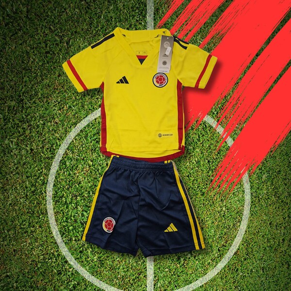 uniforme de la sélection colombia para niñ@s.