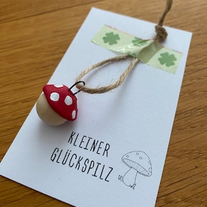 Kleiner Glückspilz-Anhänger