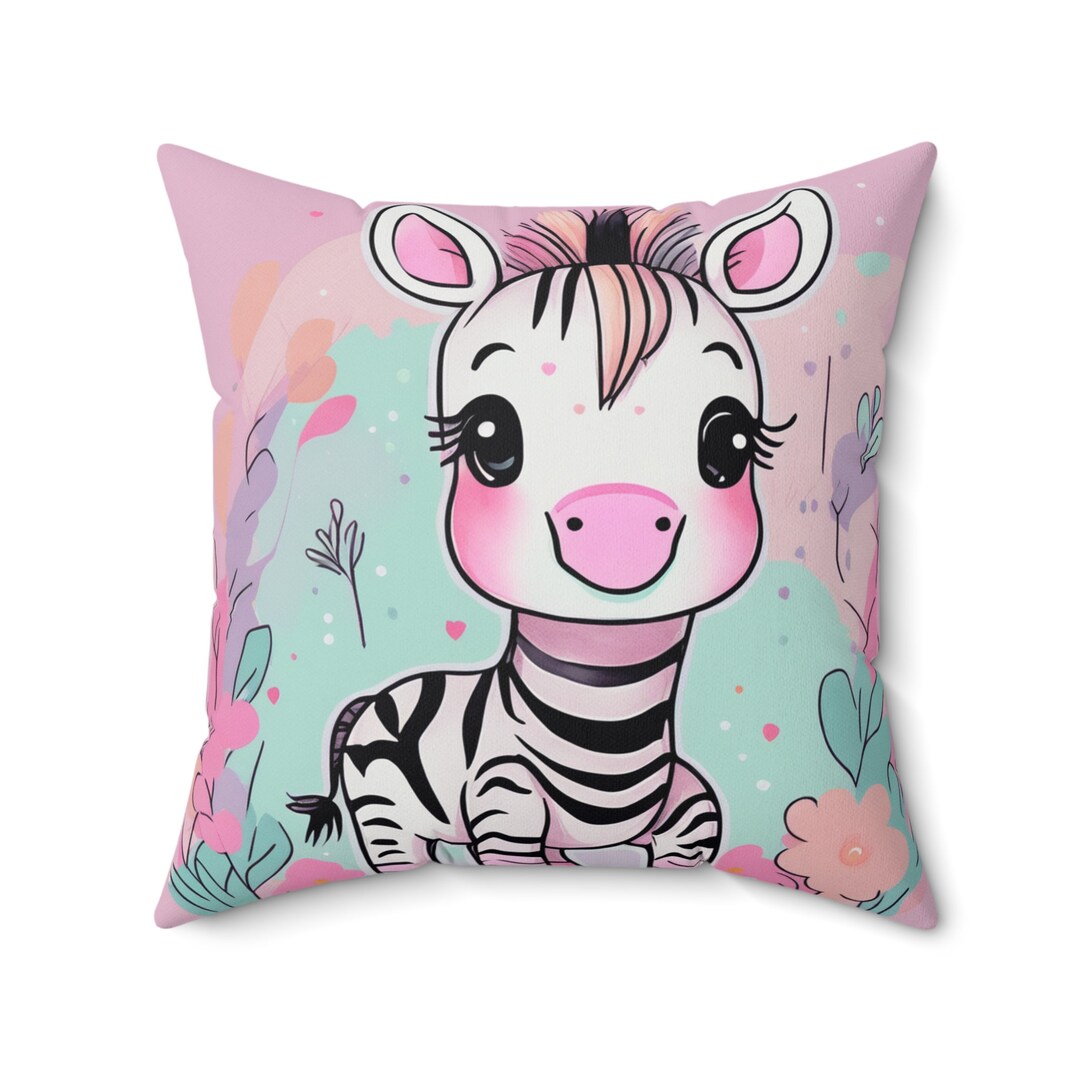 Zebra Nursery Pillow Zebra Nursery Decor Zebra Crib Bedding Etsy