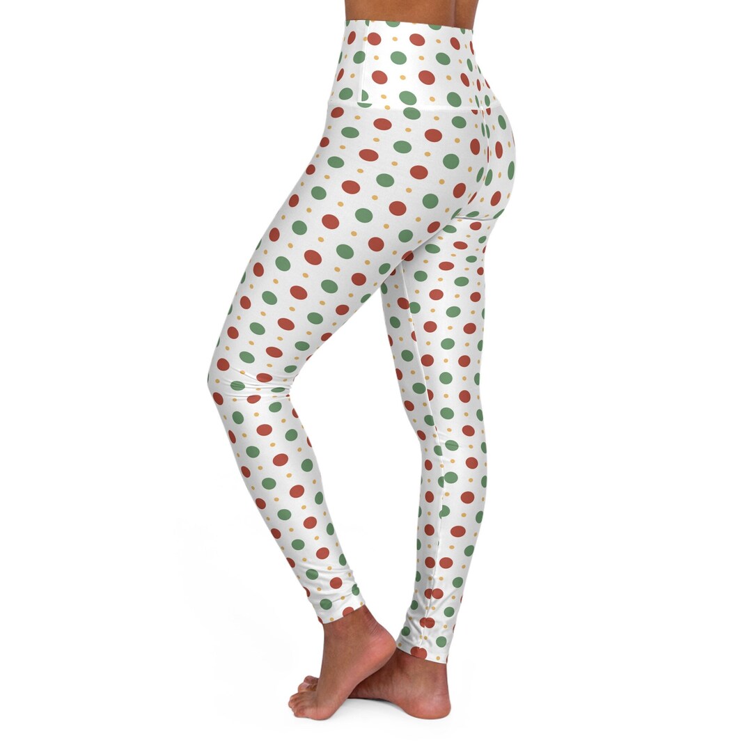 Christmas Yoga Pants Yoga Xmas Leggings Christmas Leggings Etsy