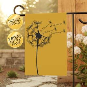 Subtle Anti Trump Garden Flag, Anti fascist Banner, Social Justice, Feminist Activist, Liberal Porch Decor, Progressive Yard Sign