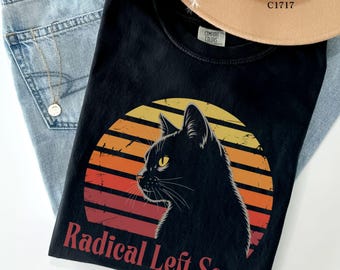 Radical Left Scum Graphic T-shirt | Anti-Trump Political Protest Tee