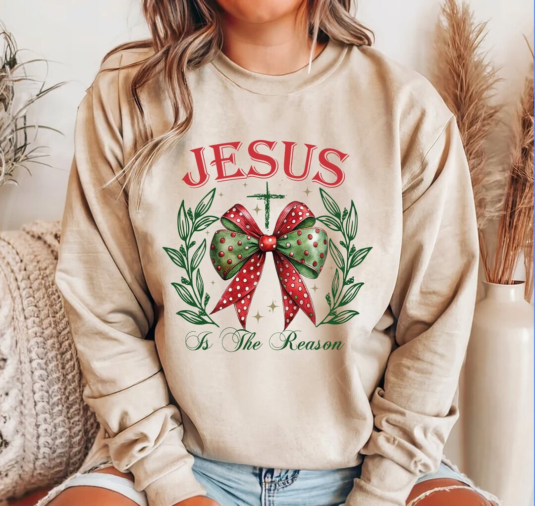 reason for the season sweatshirt | red main image 0