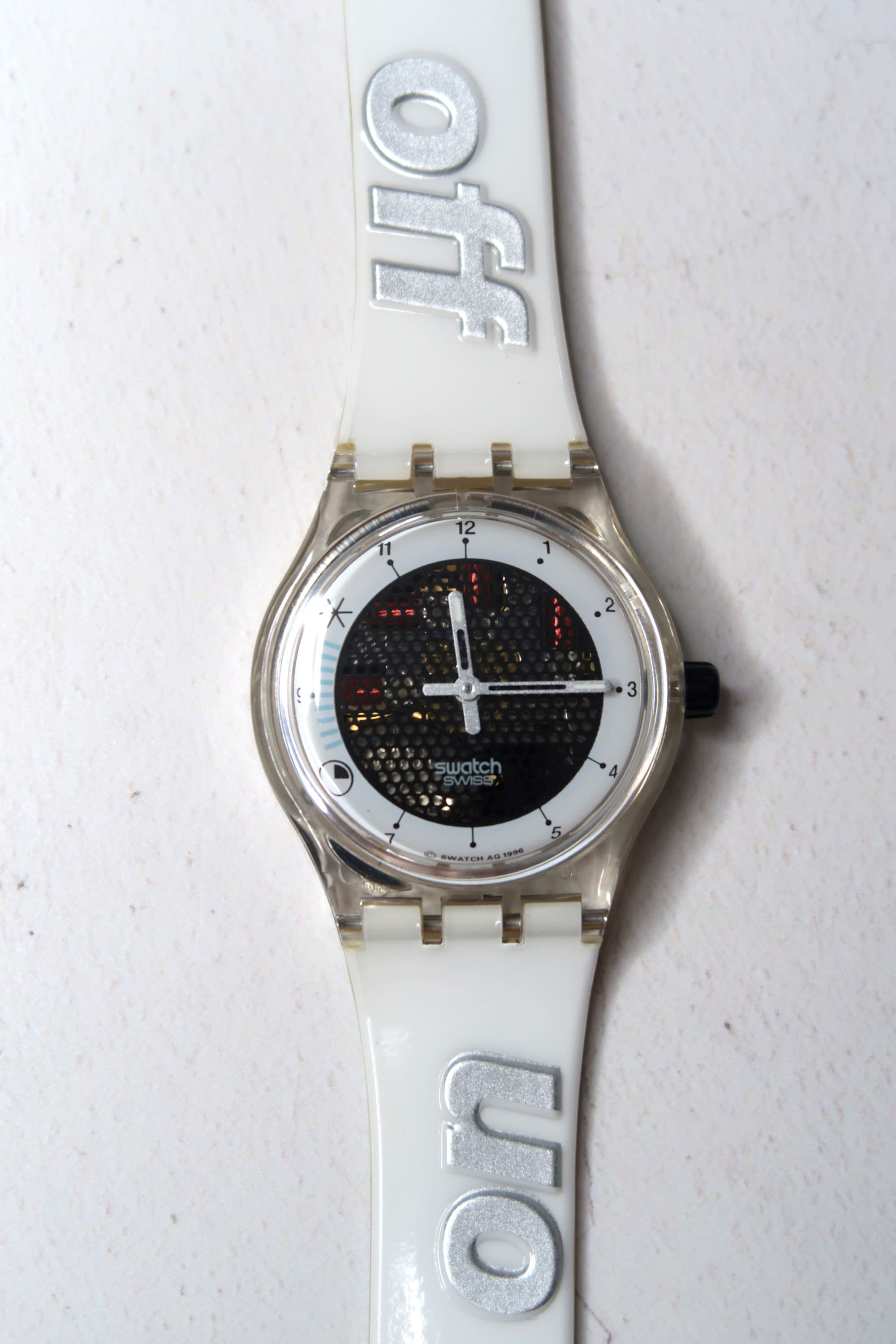 Vintage SWATCH WATCH Musicall by - Peter Gabriel - RARE W/ Box