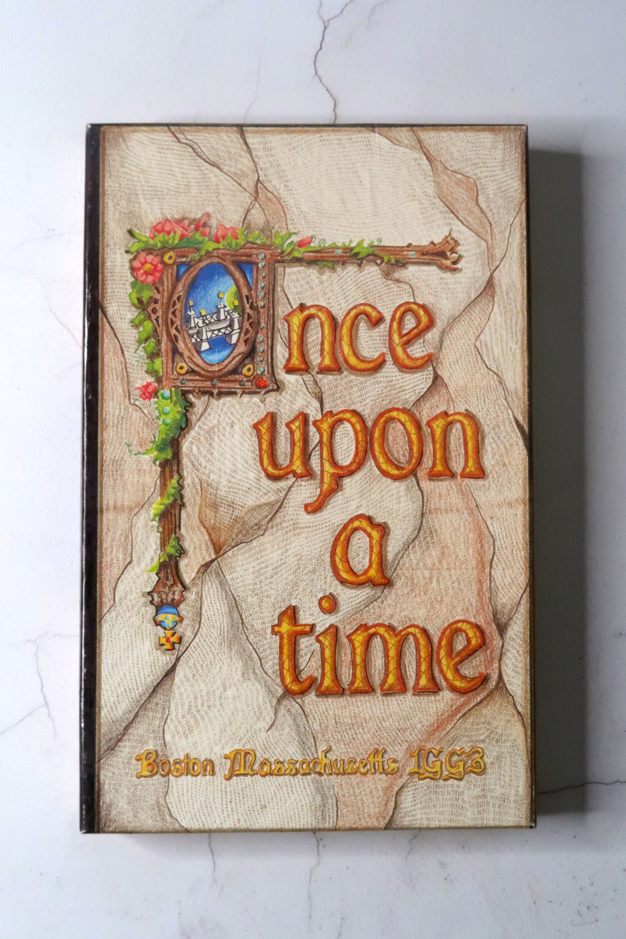 Vintage 1993 Swatch Watch Once Upon A Time BOSTON FAIRYTALE BOOK