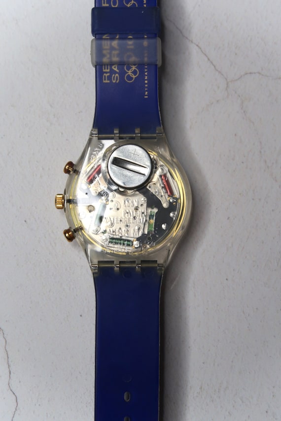Collectors CENTENARY OLYMPIC Swatch Celebrating 1894-1994