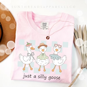 Just A Silly Goose Summer Shirt, Summer Beach Vibes T-Shirt, Funny Weirdcore Shirt, Too Silly Goose Tshirt, Summer Silly Goose Tee