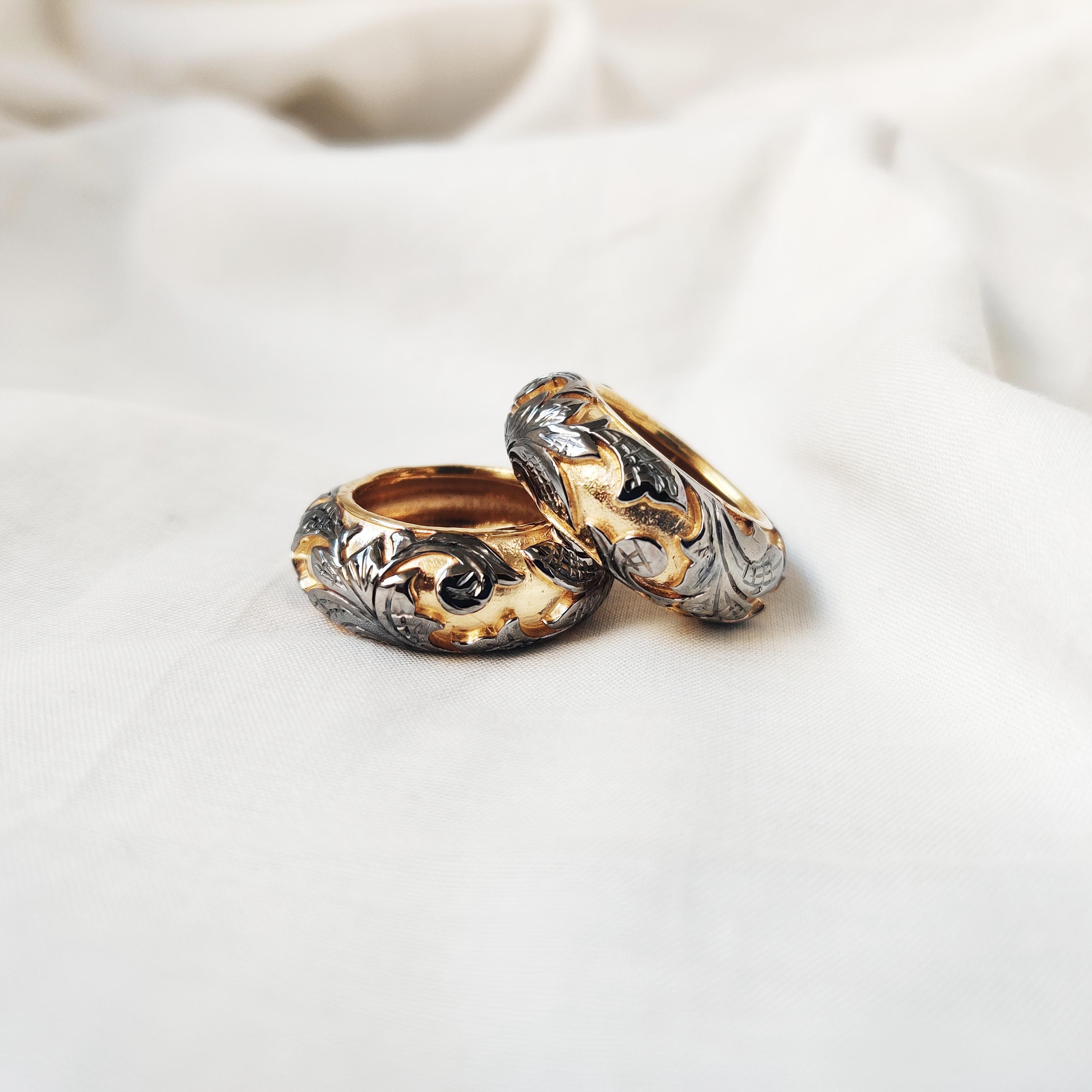 【韓国のみ】 TOWTOW.ARCHIVE Carved Ring Set Silve TOWTOW.ARCHIVE Carved STYLE | KREAM