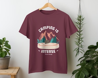 Camping ist intensives T-Shirt, Wandern Shirt, Wanderung Shirt, Reisen Geschenk Shirt, Abenteuer Shirt, Geschenk für Camper, Outdoor Shirt