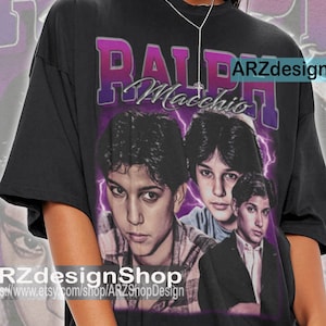 Limited Ralph Macchio Shirt Gift Graphic Tee Horror movie T-Shirt Vintage 90s Ralph Macchio shirt Unisex Actor Character Movie PM615